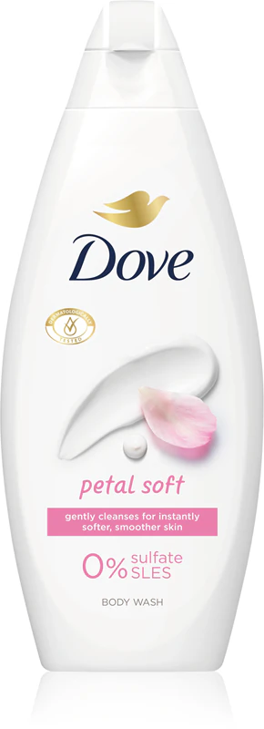 Gel de Banho Nutritivo Dove Petal Soft