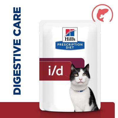 Hill's Prescription Diet Feline i/d Digestive Care s lososem