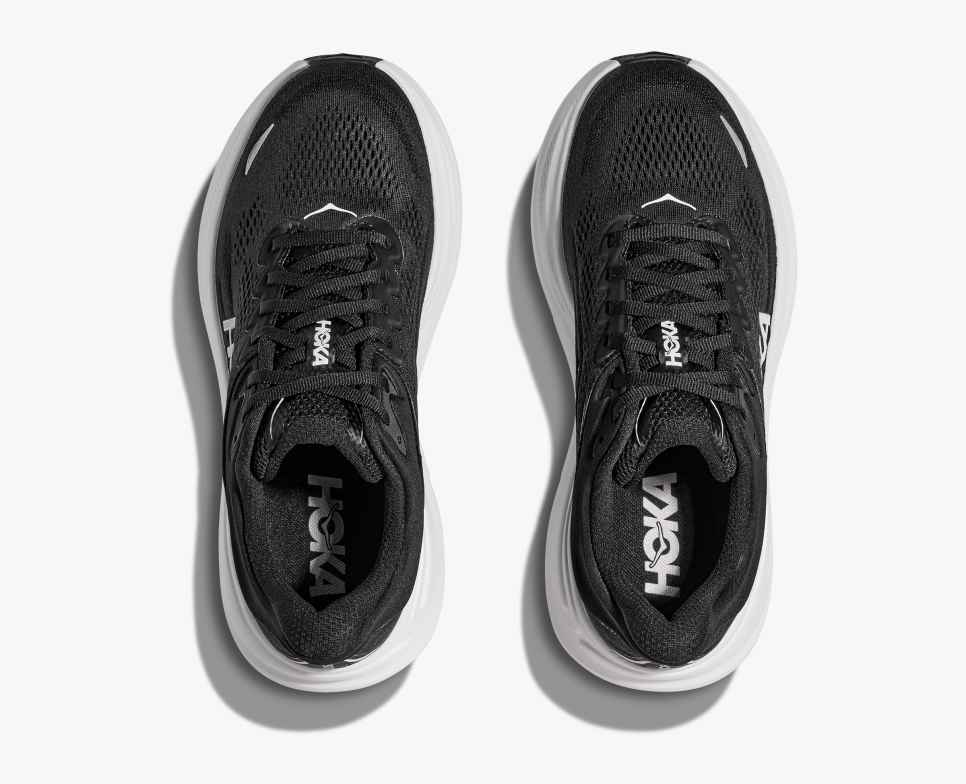 HOKA Bondi 9 Negru/Alb