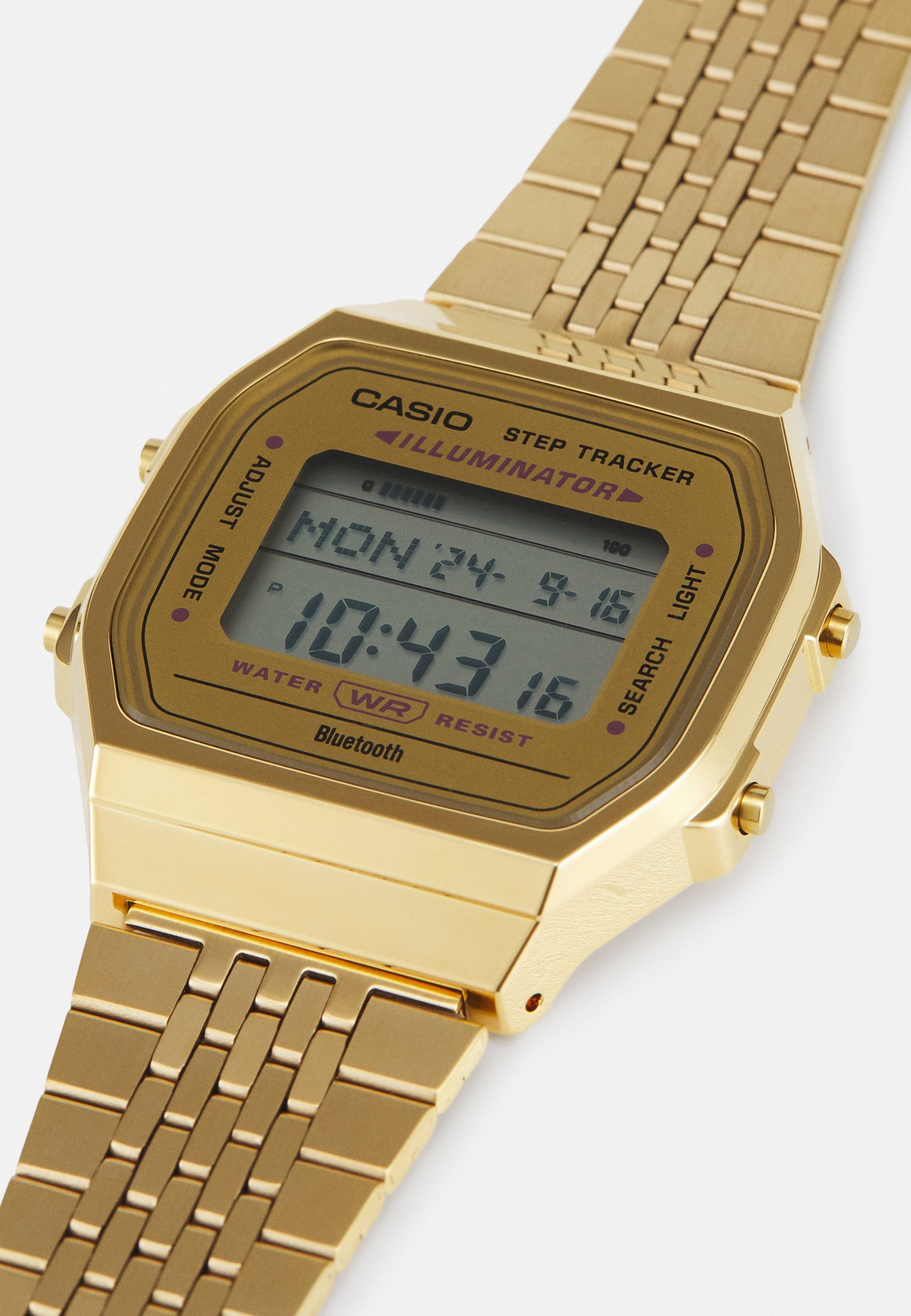 Casio STEP TRACKER UNISEX - Digitální hodinky - zlatá barva