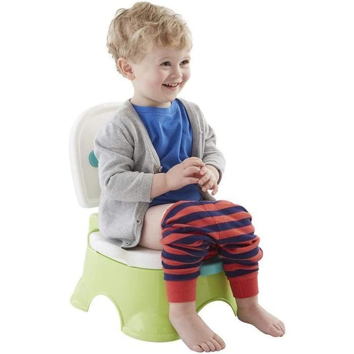 Vasino musicale per bambini - ZGEER - Si trasforma in sgabello - Sensore musicale - Verde