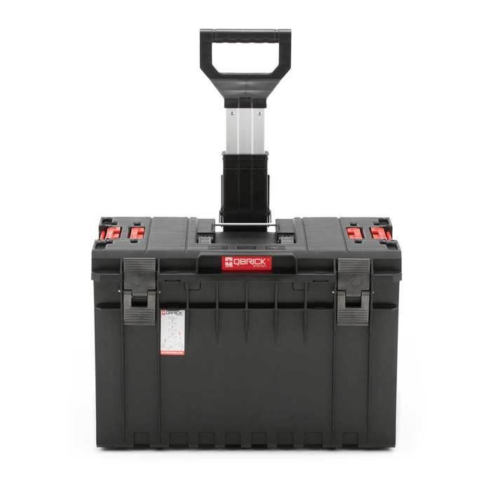 Caisse À Outils Roulante Qbrick System ONE 60 x 46 x 76.5 cm - Noir - 2 Compartiments