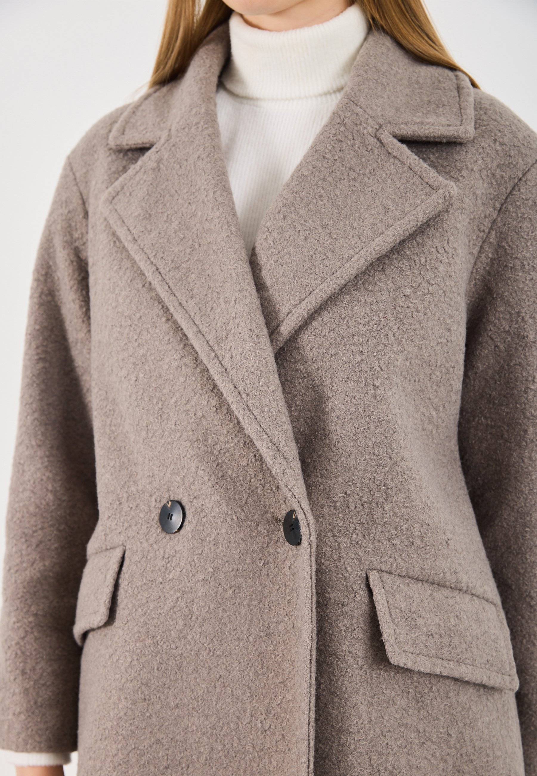 Manteau classique Even&Odd - taupe