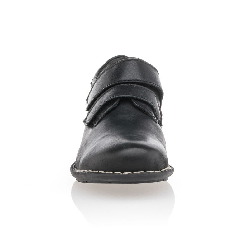 Zwarte veterschoenen voor dames / Derbyschoenen