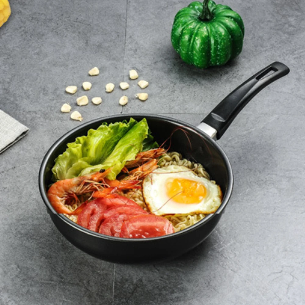 Casserole, poêle à frire, mini-poêles à omelettes, poêle à crêpes antiadhésive en fonte avec long manche, wok, ustensiles de cuisine