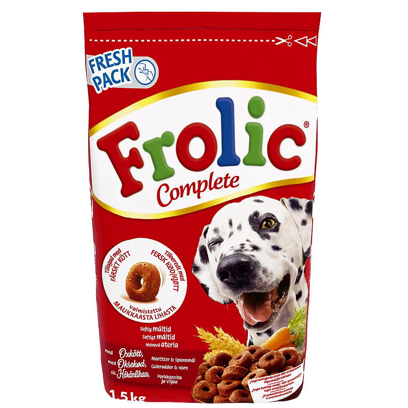 Mars Hunemat 1,5 kg de carne de res Frolic