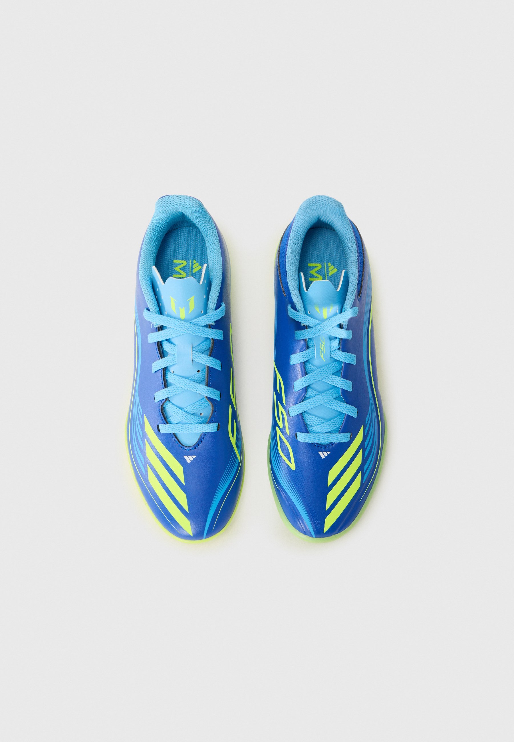 adidas Performance F50 MESSI CLUB UNISEX - Fotballsko for kunstgress - royal blue/solar yellow