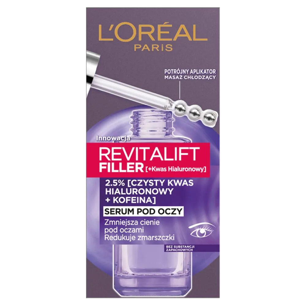 L’Oréal Paris De Revitalift Filler Serum pod oczy