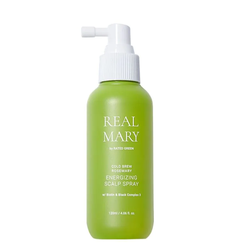 Rated Green Real Mary Pobudzający Spray do skóry głowy 120 ml