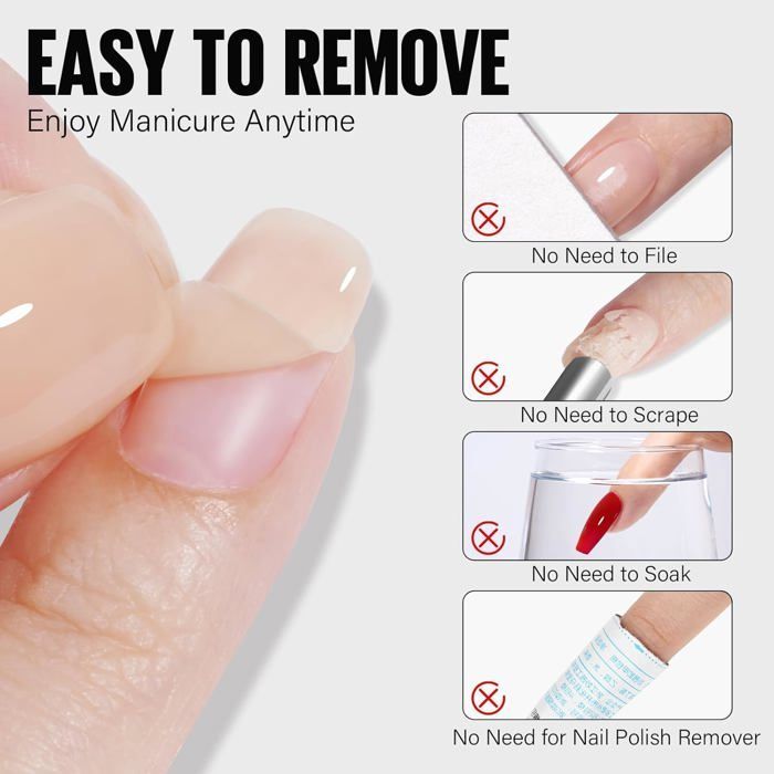 Peel Off Base Coat Semi Permanent, Base Vernis Gel Uv/Led Cadeau Pour Studio De Manucure Diy Home, 8Ml[YG16]