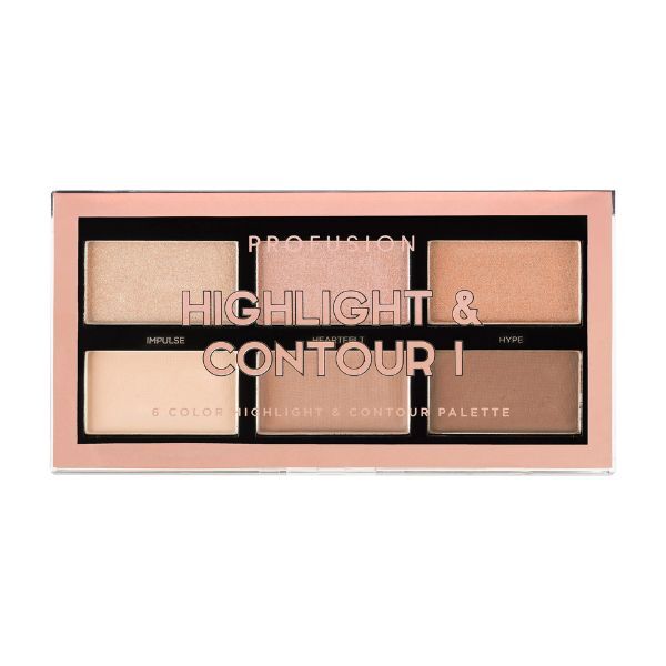 Profusion Cosmetics Kiemelő és Kontúrozó I.