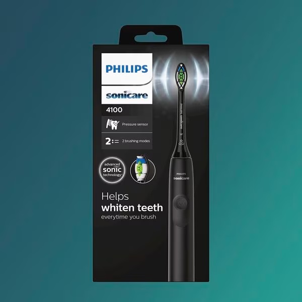 Philips Sonicare 4100 Series HX3681/54 електрична четкица за зубе црна