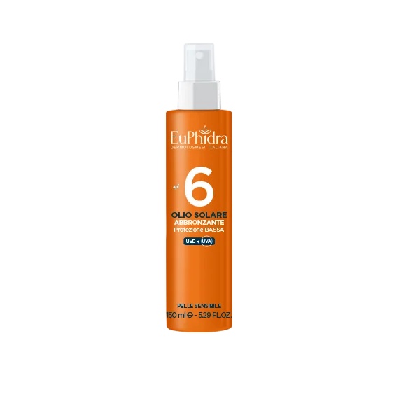 EUPHIDRA Euphidra Ka Zonnebrandolie SPE 6 150 ml Lage beschermingsfactor
