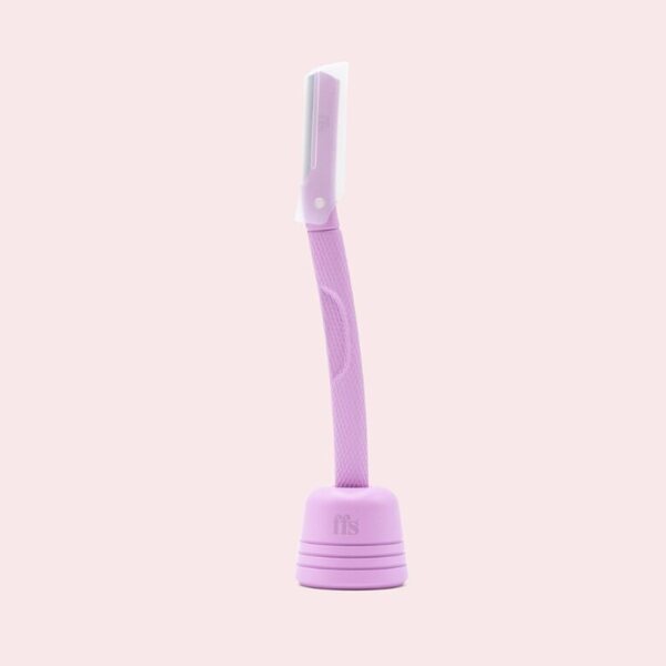 FFS Beauty Dermaplaning arcápoló készlet + állvány (flamingórózsaszín)