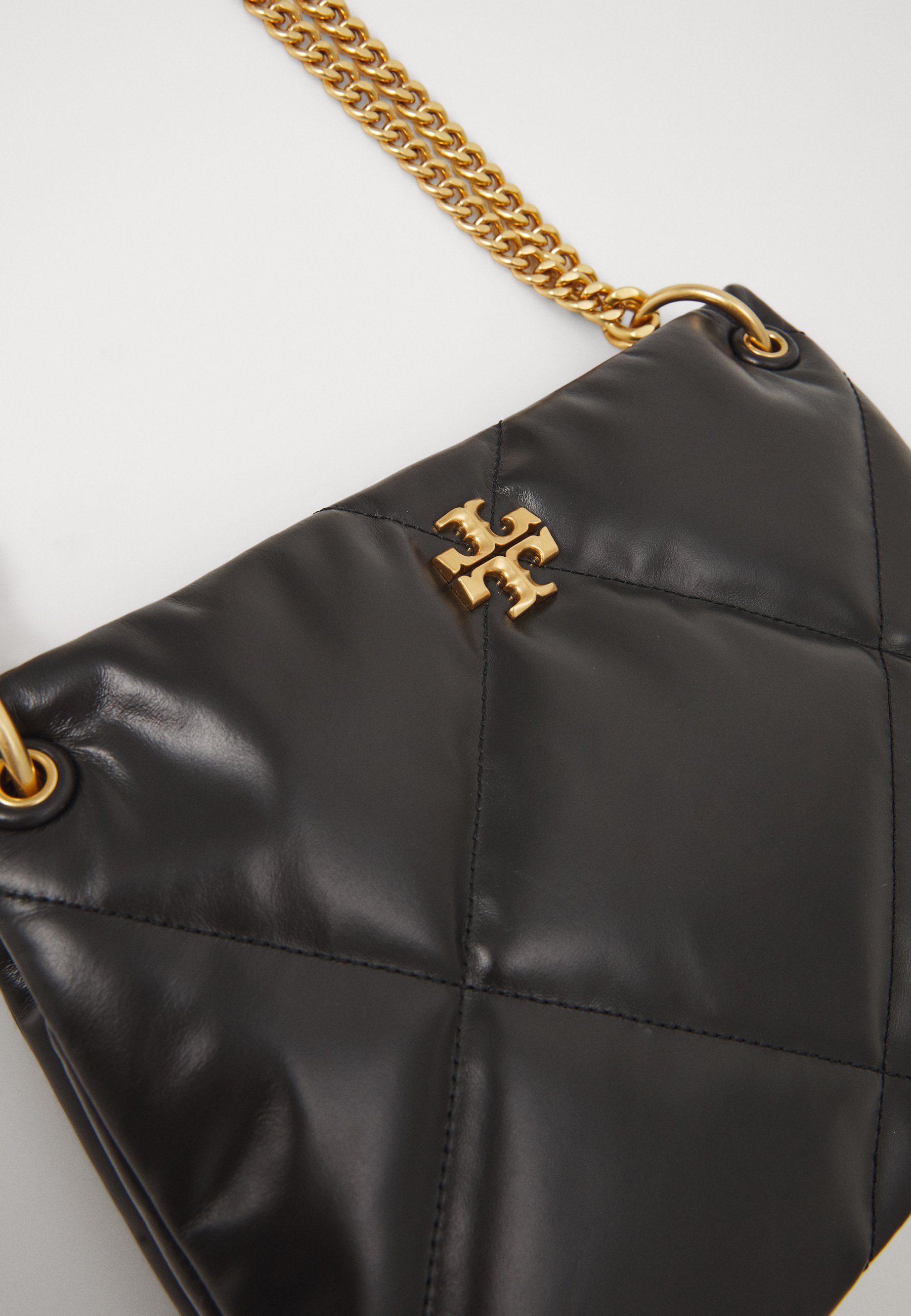 Borsa a tracolla piccola Tory Burch KIRA DIAMOND QUILT - Borsa a mano - nera