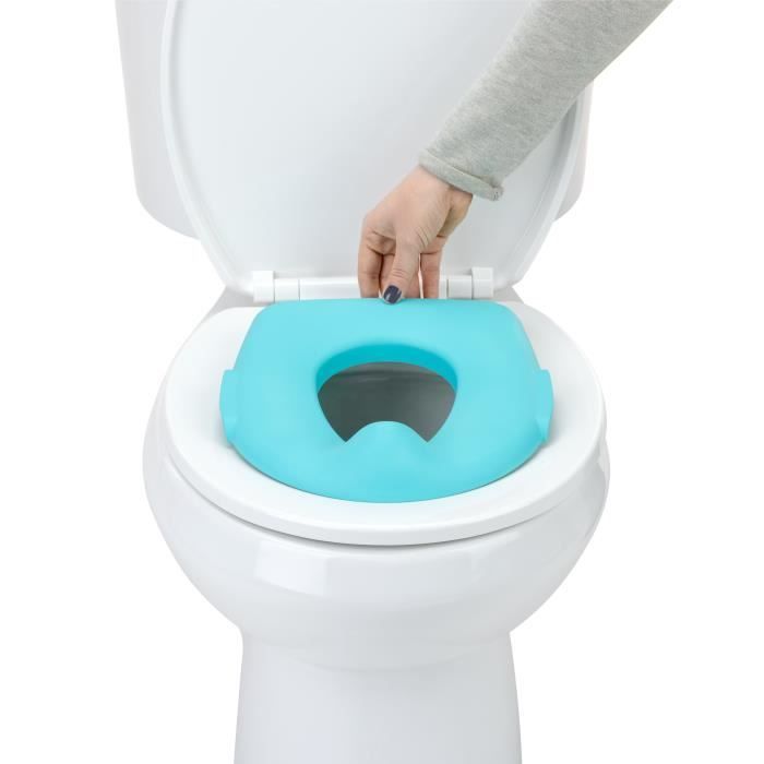 BABY EINSTEIN Mini Toilette enfant avec Réducteur de Toilette inclus, Chasse d'eau musicale, ludique, cadeau bébé
