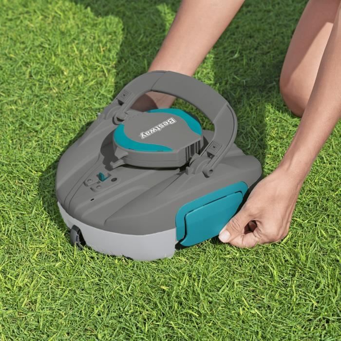Robot aspirador - Bestway - Agathe - Recargable y autónomo - Limpieza de suelos planos - 15 m² máx.