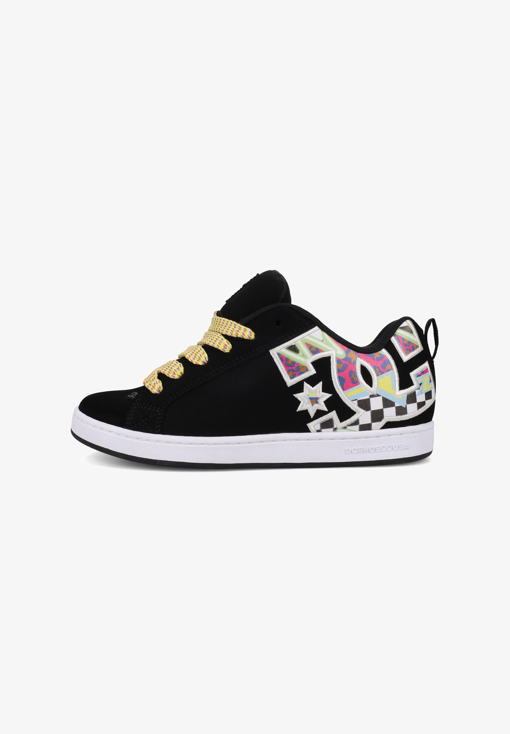 DC Shoes COURT GRAFFIK - Tenisky - black/multi-white