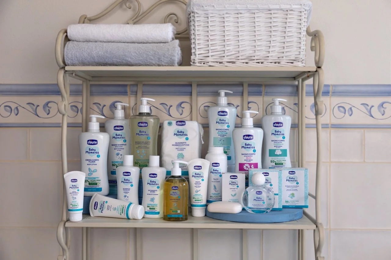 CHICCO Chicco Baby Moments Baumwolltücher, 60 Stück