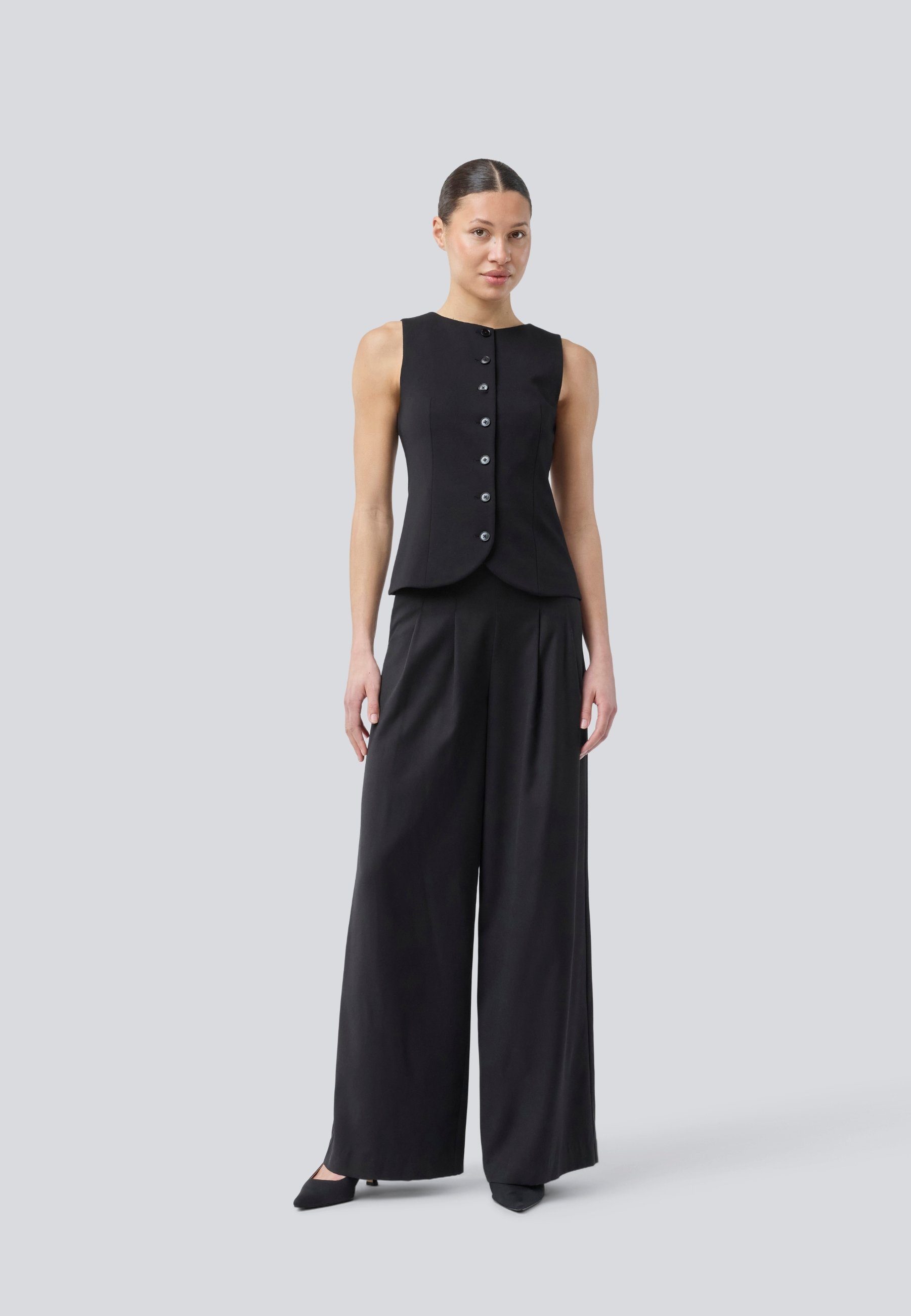 Modström TANNY TOP - Top - zwart