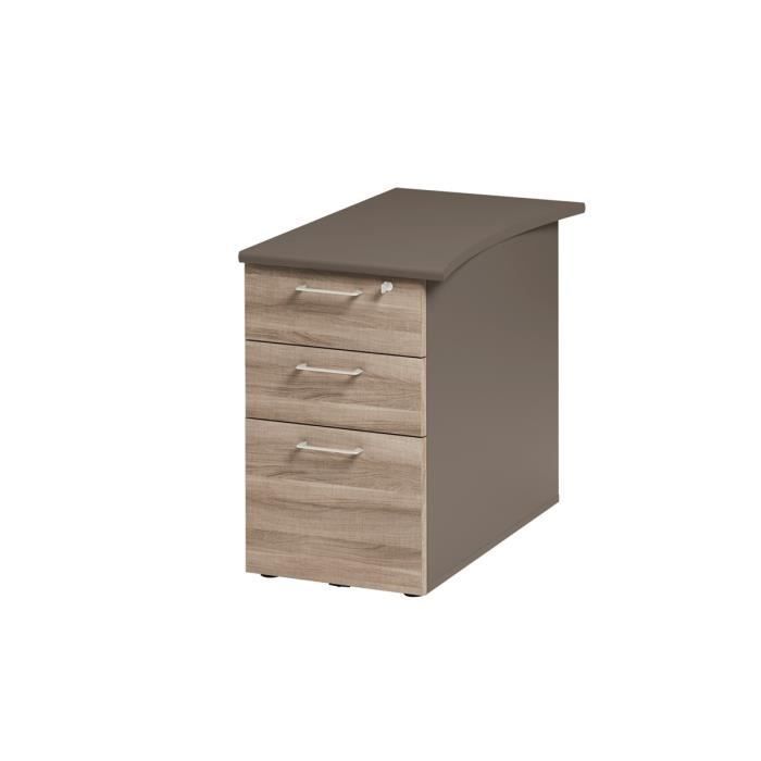 Mueble auxiliar P80 JAZZ - GAMI - Marrón capuchino - Contemporáneo - Madera - Tablero de partículas