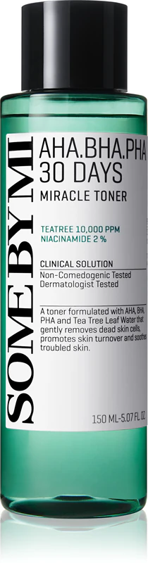 Some By Mi AHA∙BHA∙PHA 30 Days Miracle Toner upokojujúci hydratačný toner