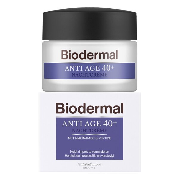 Biodermal Anti Age 40+ noćna krema<br>50ml - Zrela koža