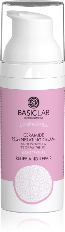 BasicLab Dermocosmetics Complementis creme regenerador leve com ceramidas