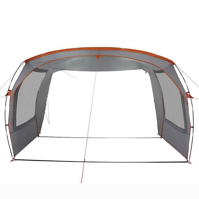 vidaXL Tienda de campaña impermeable gris y naranja para coche, tienda de campaña, tienda de jardín, refugio exterior, tienda de camping, refugio 4009514