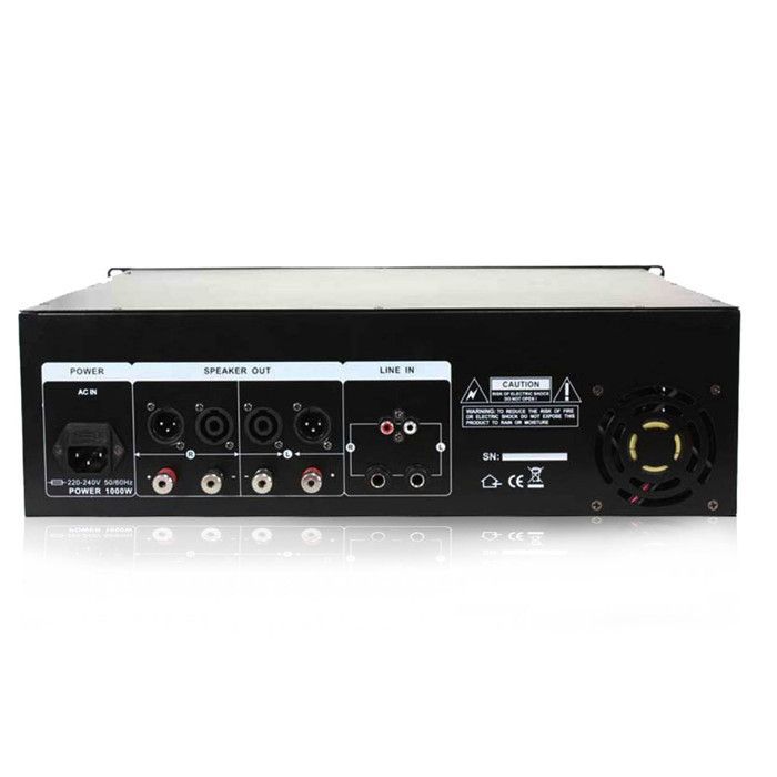 DJ PA Amplifier 2 x 600W Max AMP-800