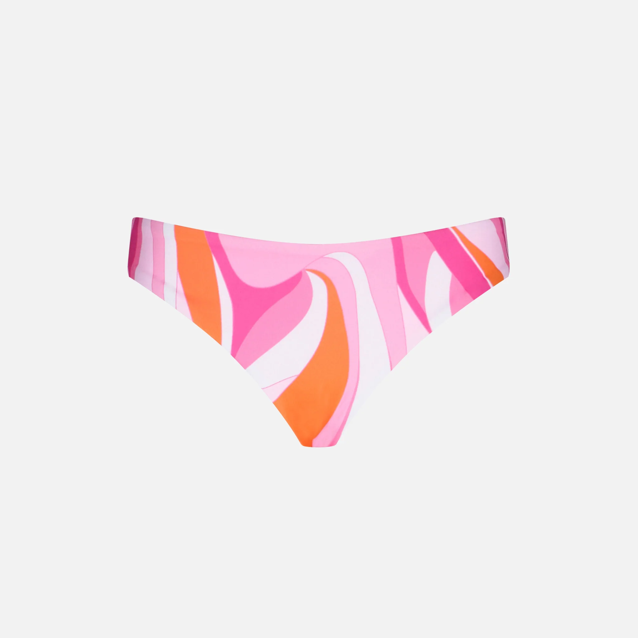 Mädchen-Badehose mit mehrfarbigem Wellenmuster