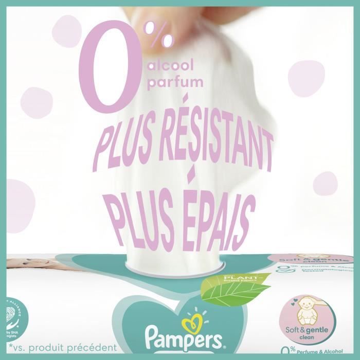 12x52 Lingettes Sensitive, Pampers