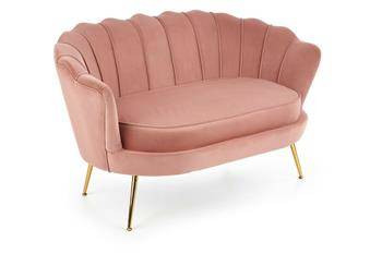 Sofa muszelka Florecja różowa