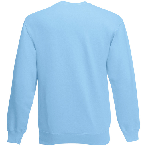 Basis sweatshirt med Belcoro Fruit of the Loom-stof