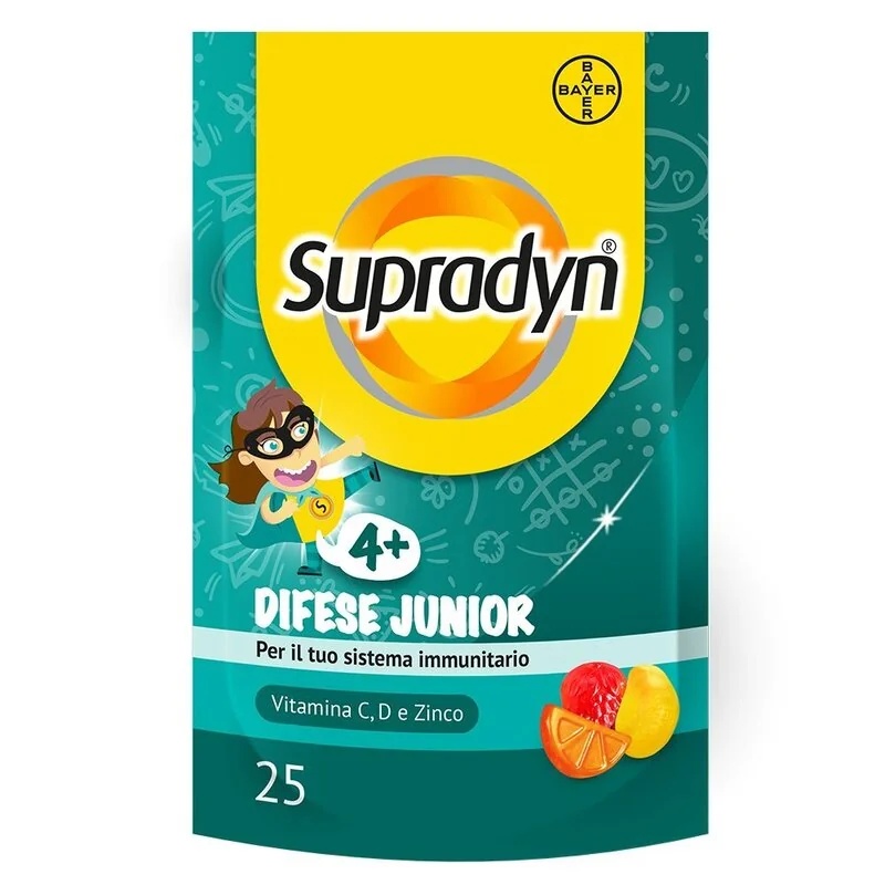 SUPRADYN Supradyn Junior Defenses Supplement 25 gummies voor kinderen