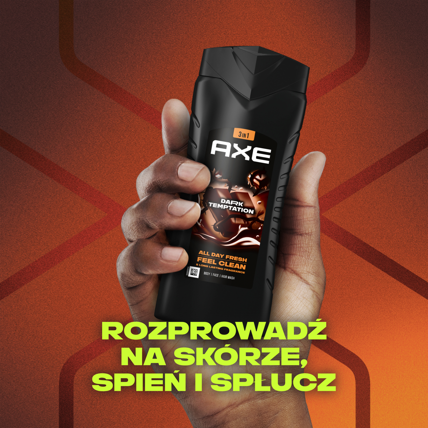 Axe dušo želė vyrams, 400 ml