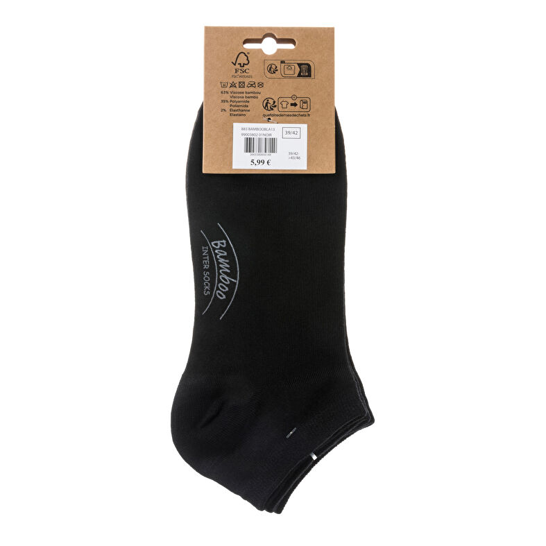 Schwarze Socken und Strumpfhosen für Herren