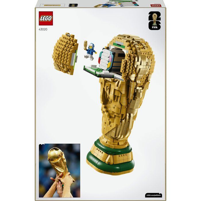 LEGO Editions 43020 Official FIFA World Cup Trophy - Model kit for ages 12+