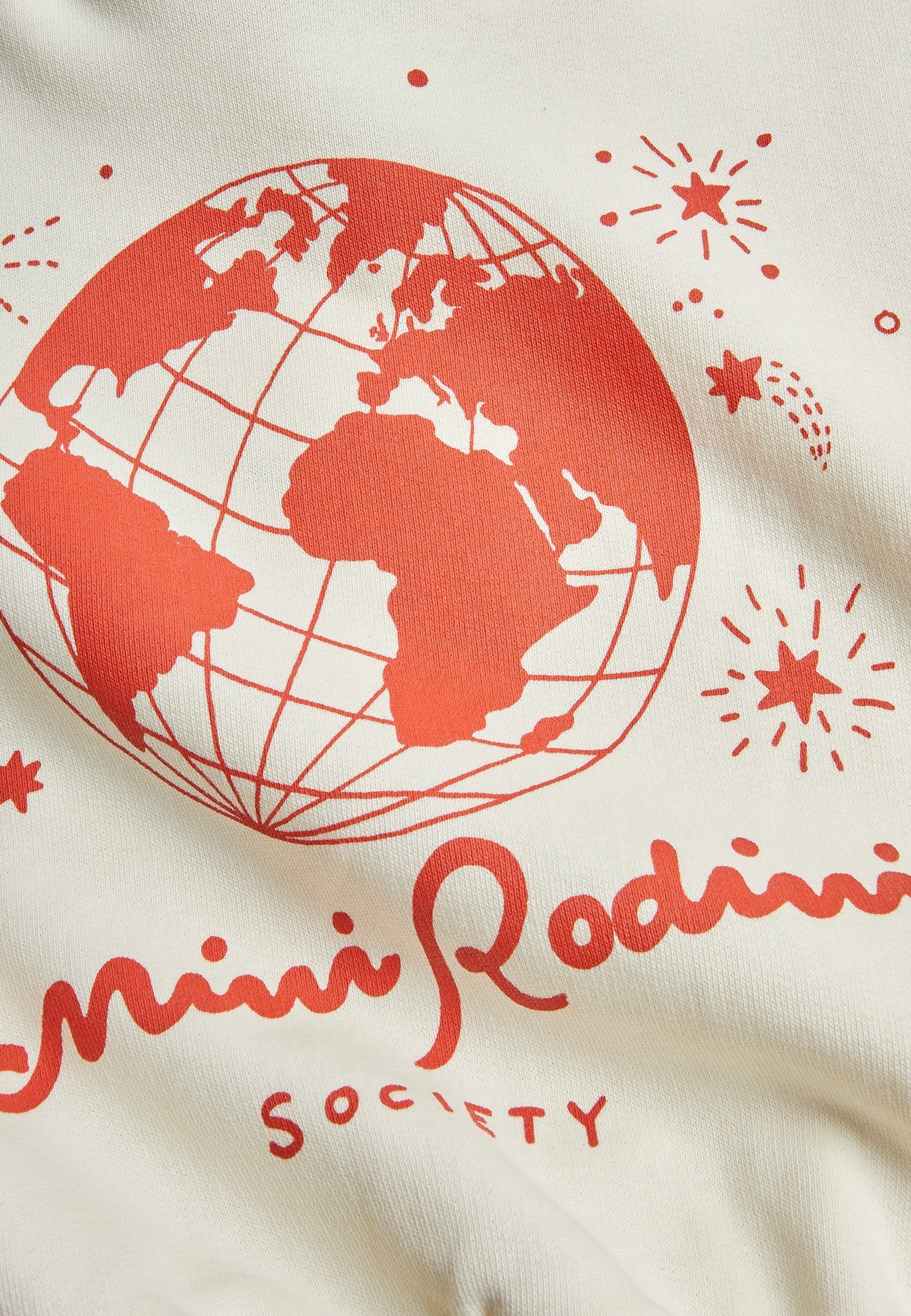 Mini Rodini SOCIETY UNISEX - Felpa - bianco sporco