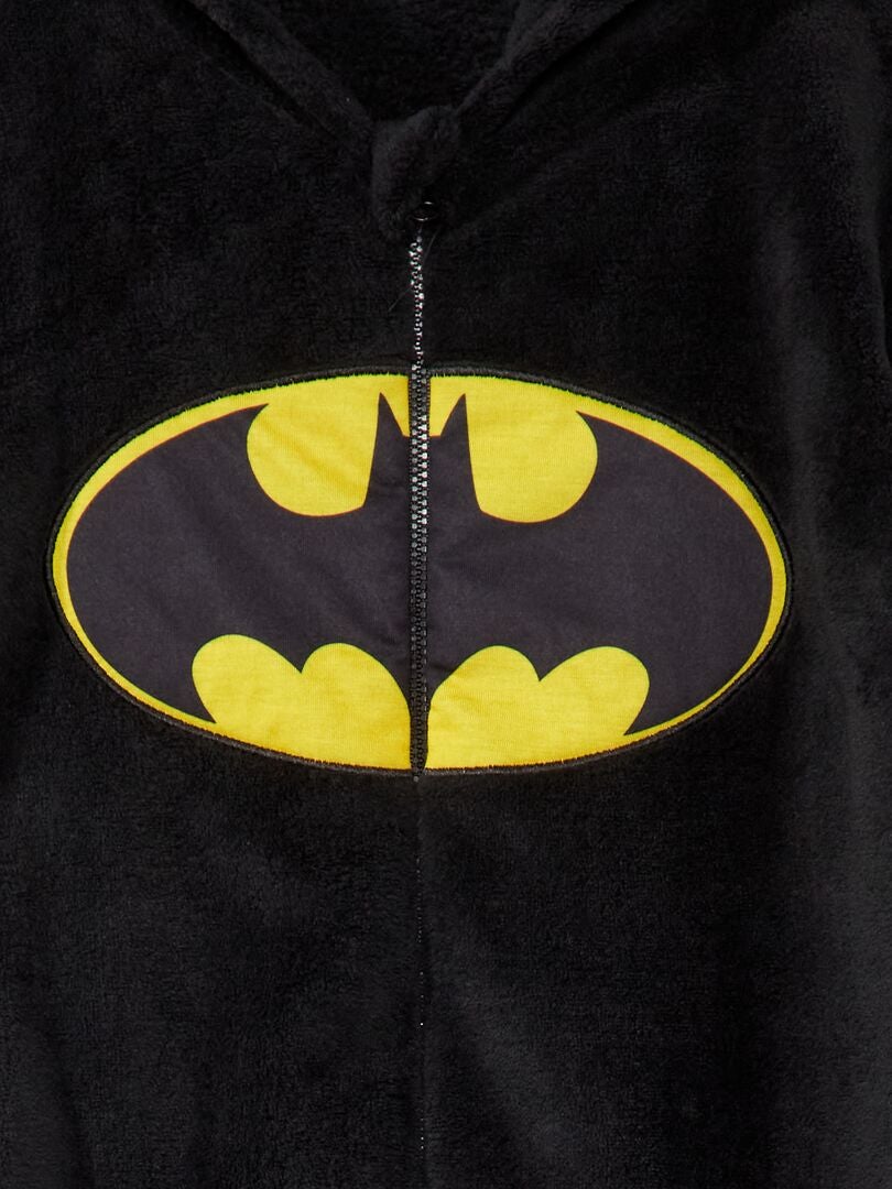 Traje sherpa de 'Batman' - NEGRO