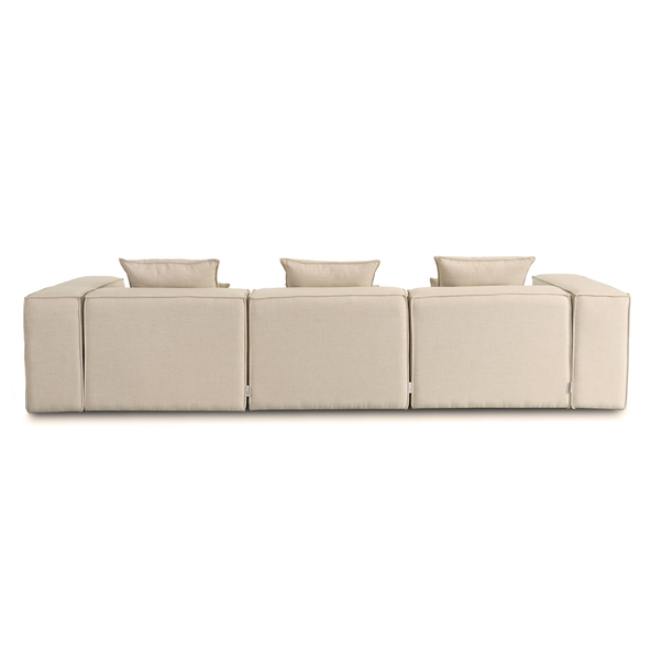 Canapea modulară VERONA, L, bej