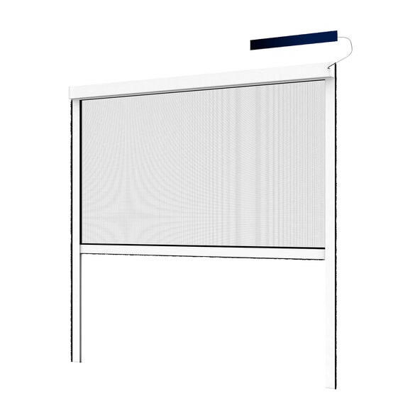 Plasă rulou electrică anti-insecte, 110 x 220 cm, albă