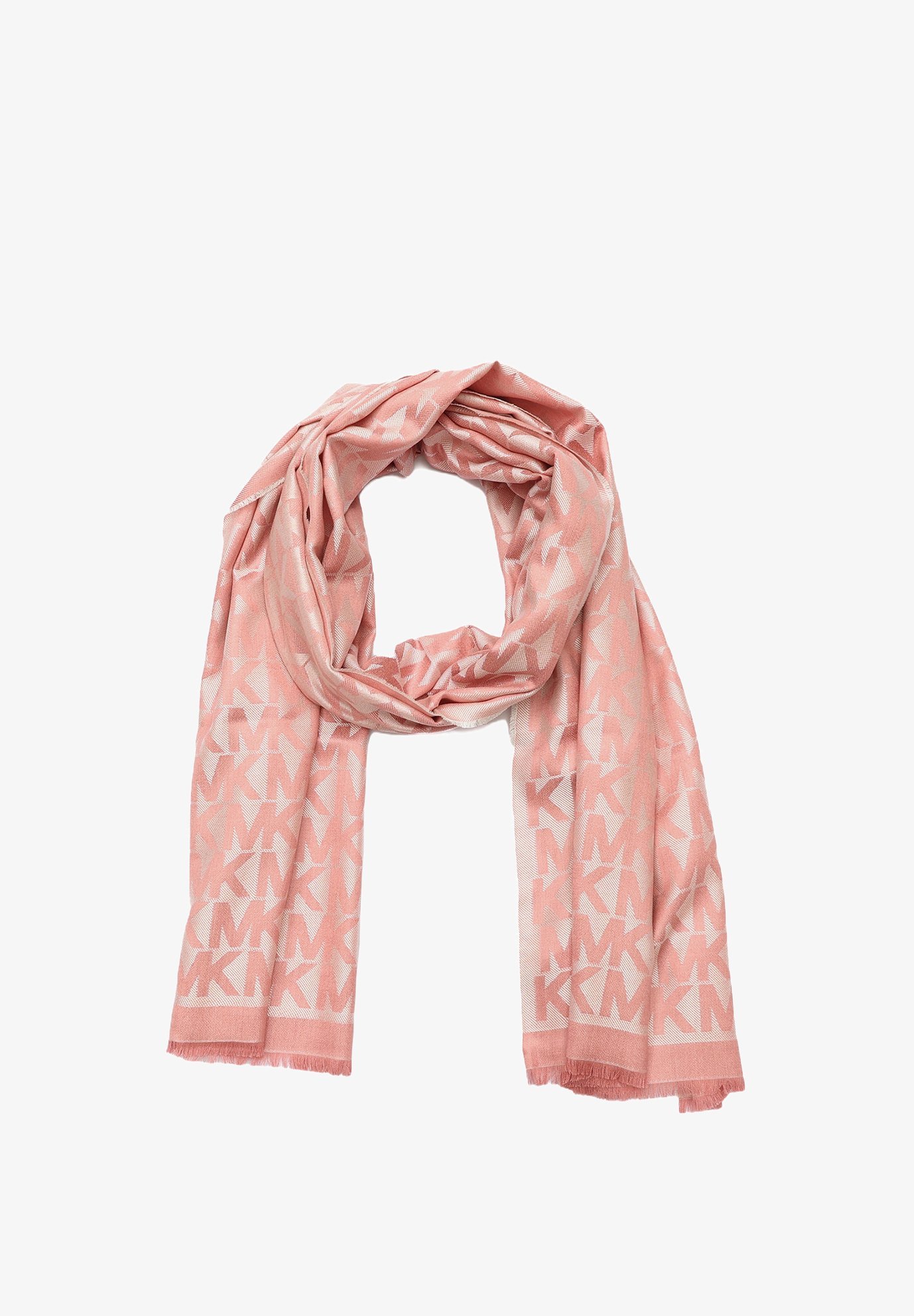 MICHAEL Michael Kors CHARM BLOCKED LIGHT WEIGHT - Sjaal - licht pastelroze