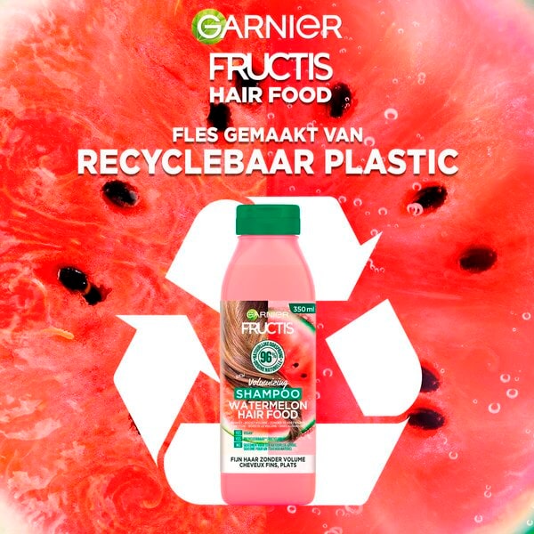 Garnier Fructis Vannmelon Hårnæringssjampo 350 ml