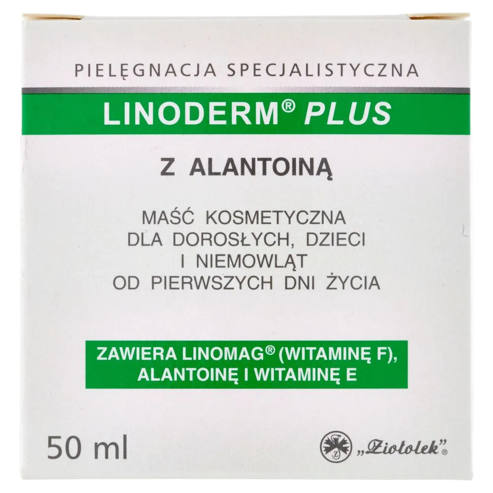 Linoderm Plus z Alantoiną, Maść kosmetyczna od 1. dnia życia