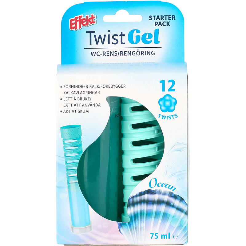 Effect WC-puhdistusaine Twist-geeli 75 g Ocean Effect