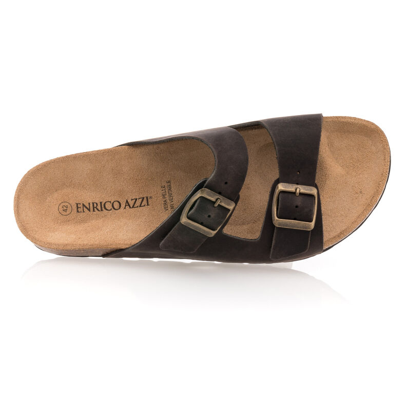  Braune Herren-Sandalen / Zehenfreie Schuhe