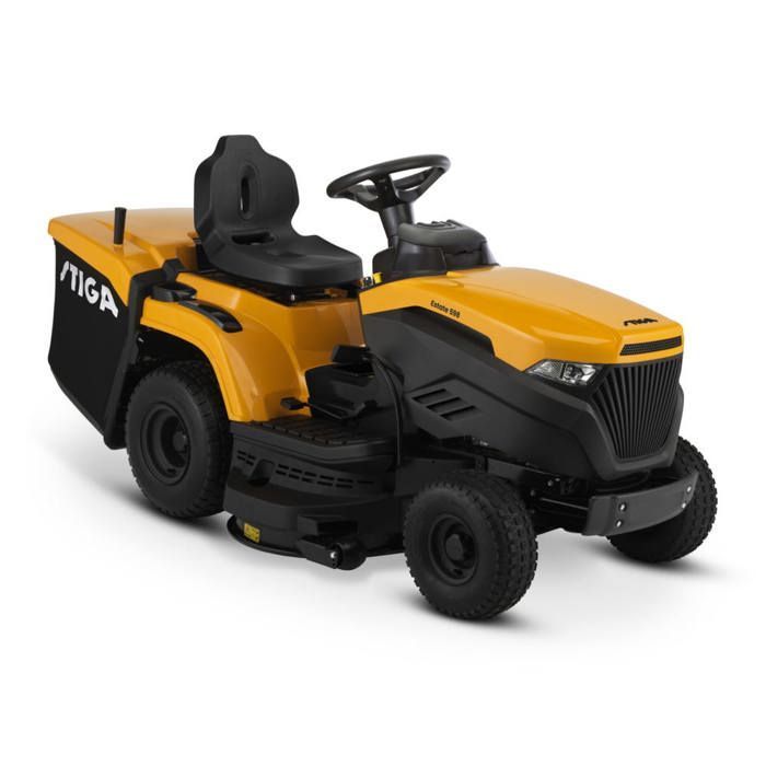 Gartentraktor – STIGA – Estate 598 – 452 cm³ Motor, 98 cm Schnittbreite, 240 l Grasfangkorb, hydrostatisches Getriebe, bis zu 5000 m²