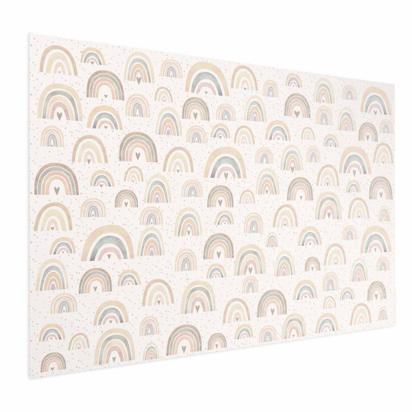 Plakat Tęcze i serca 30x21 cm
