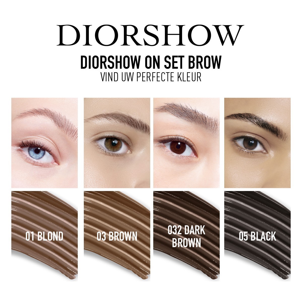 DIOR gél na obočie Diorshow On Set Brow - 5 g